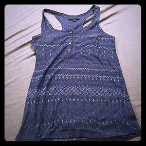 Sparkly button tank